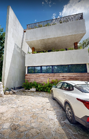 Fachada de Casa Maria Tulum